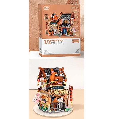 Конструктор Конюшня 997 деталей Loz 1243_MK 5