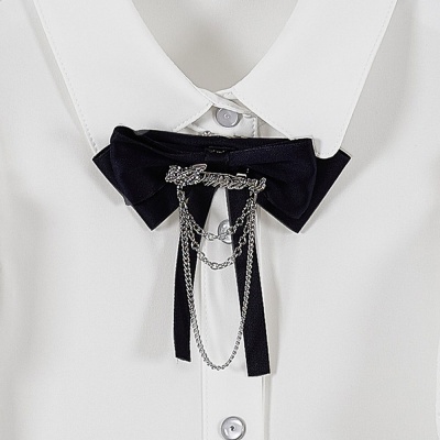 Блузка школьная Deloras 63994CS белая 02