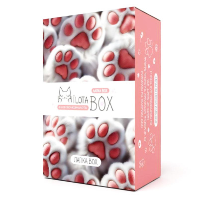 Подарочный набор MilotaBox Лапка Box mini iLikeGift MB136 2
