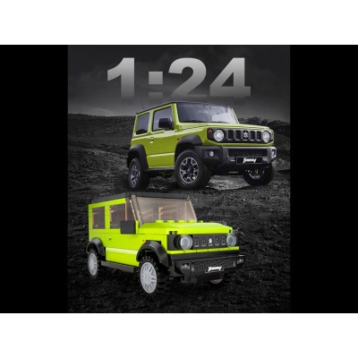 Конструктор CaDA Suzuki Jimny 192 детали Double Eagle C55023W 02