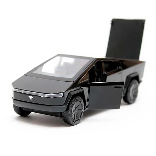 Машина металлическая инерционная Tesla Cybertruck 13.7 см Технопарк CYBERTRCK-12-BK фото 3