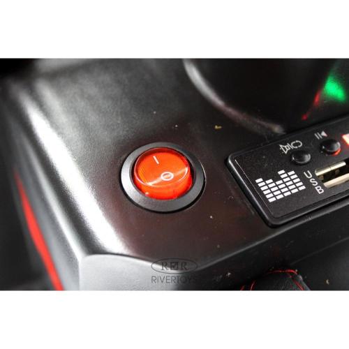 Детский электромобиль RiverToys G003GG белый фото 4