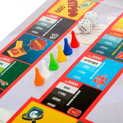 Настольная игра Бизнес Империя экономическая Наша игрушка Р2244