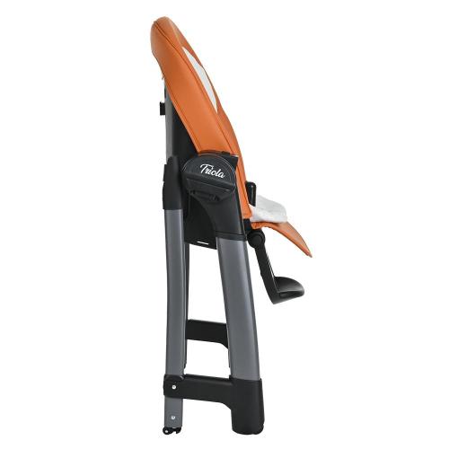 Стульчик для кормления 3 в 1 Pituso Triola SG116-BlackFrame/Orange чёрная рама оранжевый фото 9