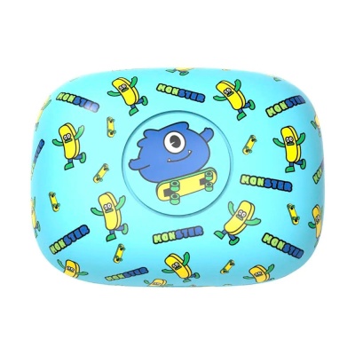 Беспроводные наушники с сенсорным управлением YLFS-06BT голубые 2