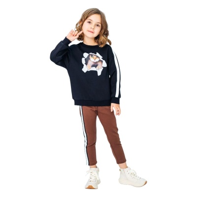 Свитшот Deloras 19744 чёрный 01