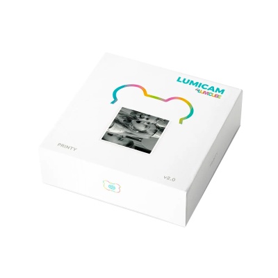 Фотоаппарат моментальной печати Lumicam Printy Lumicube DK04 Green Dino 02