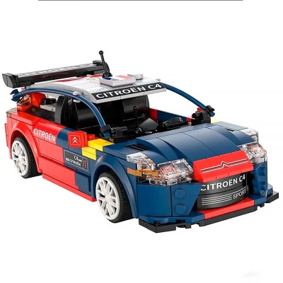 Конструктор Автомобиль Citroen C4 радиоуправляемый 289 деталей CaDa Double Eagle C51078W 2
