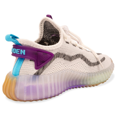 Кроссовки школьные Baden KPX007-032 серый 02