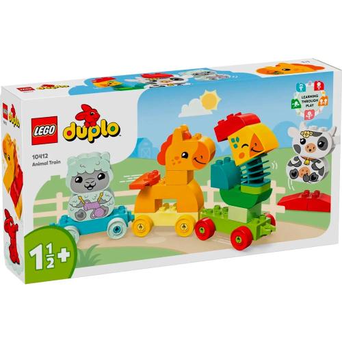 Конструктор Lego Duplo Поезд с животными 19 деталей Lego 10412 фото 2