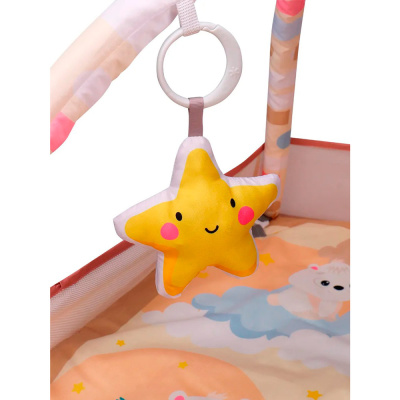 Коврик развивающий 5 подвесных игр 18 мячей Рыжий кот И-6223 2