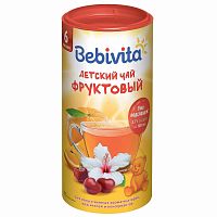 Чай грануллированный детский Фруктовый 200г Bebivita