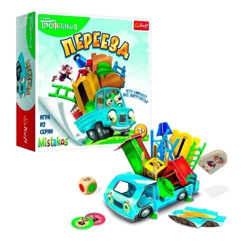 Игра настольная Переезд Трефлики Trefl TR02154 фото 3