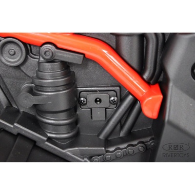 Детский электротрицикл RiverToys K808AM чёрный