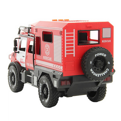Пожарная машина инерционная свет звук Veld Co 132671 3