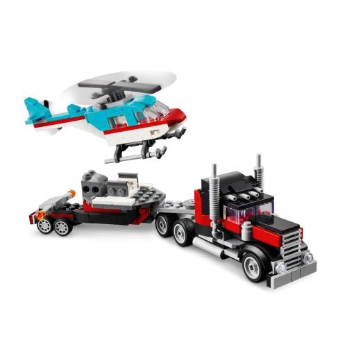 Конструктор Lego Creator 31146 Грузовик-платформа с вертолетом фото 2
