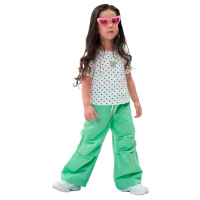 Брюки для девочки Deloras DLS 22415X фисташковые 2