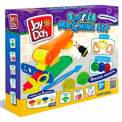 Масса для лепки Чудо машинка Joy Doh MACH-200 pot 5