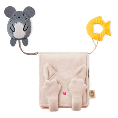 Игрушка шуршалка Happy Baby 330718 grey 1