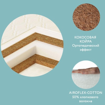 Матрас в кроватку  EcoLux Plitex ЭКП-01 3