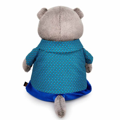 Мягкая игрушка Басик в рубашке с ромбами и брюках 25 см Budi basa Ks25-259 3