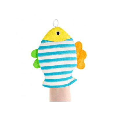 Мочалка-рукавичка махровая «Рыбка» Roxy-Kids RBS-006