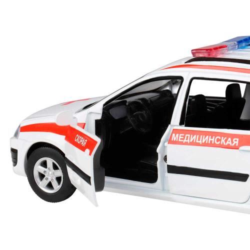 Коллекционная машинка Lada Largus Скорая помощь Автопанорама JB1251417 фото 4