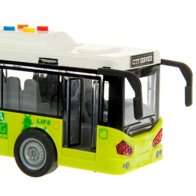 Автобус с инерционным механизмом масштаб 1:16 Veld Co 129567 4