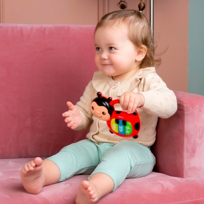 Музыкальная игрушка Пианино Букашечка Мои друзья Азбукварик 2161 2