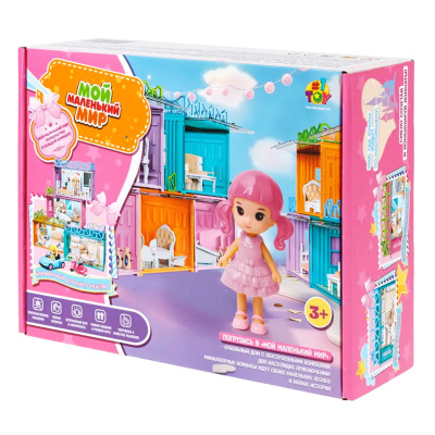 Игровой набор Мой маленький мир Гостиная и спальня 1toy Т26711 5