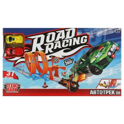 Игровой набор Автотрек Road Racing Технопарк RR-TRK-210-R 05