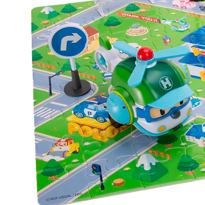 Игровой набор Городская служба Robocar Poli Silverlit ZR-912 3