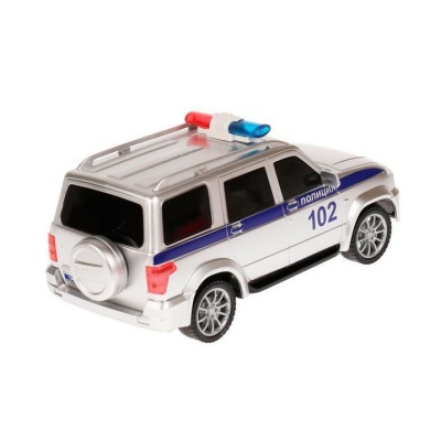 Игрушка на радиоуправлении Машина Uaz Патриот Полиция Технопарк PATRIOT-19RCL-POLGY