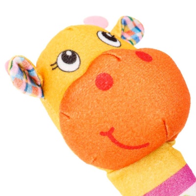 Погремушка пищалка Жирафик Умка UM-GF3-24