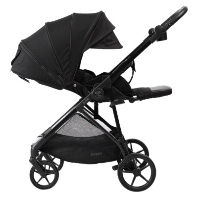 Прогулочная коляска Peppy Amici Black рама Black