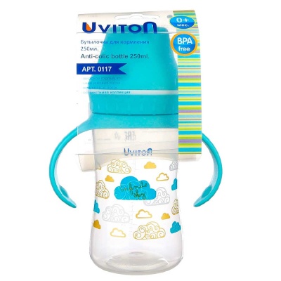 Бутылочка с широким горлышком 250 мл Uviton 117 5