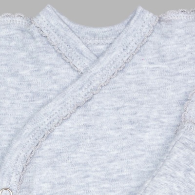 Распашонка Чуди Кидс 392125Б-44 серый меланж 02