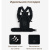 Рюкзак-кенгуру Babyride Бейбираид Happy Baby 40110 black