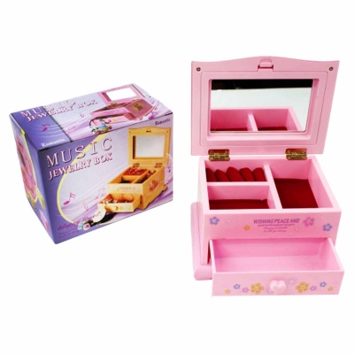 Музыкальная шкатулка Сердечки 9206