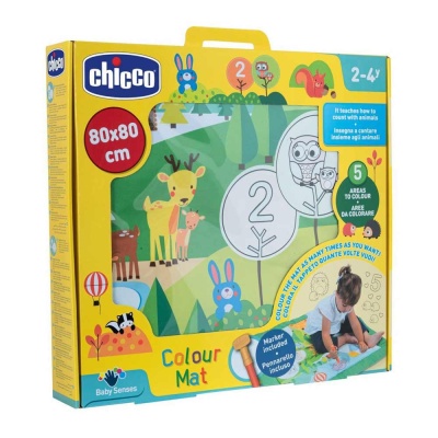Игровой развивающий коврик Colour Mat Chicco 00010632000000 Игровой развивающий коврик Colour Mat Chicco 00010632000000