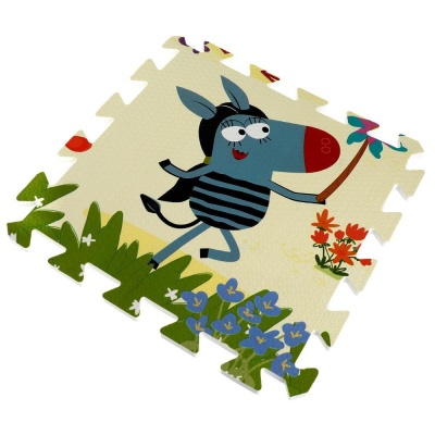 Коврик-пазл Зебра в клеточку Играем вместе FS-ZEBRA 02