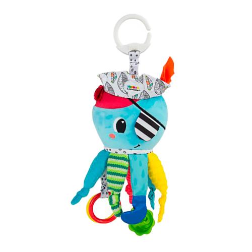 Игрушка с подвесом для малышей Капитан Кальмар развивающая Lamaze Tomy 65963