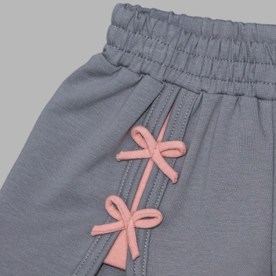 Шорты Бантик Чуди Кидс 312425 серый 02 Шорты Бантик Чуди Кидс 312425 серый 02