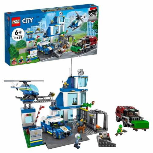 Конструктор Lego City Полицейский участок lego 60316