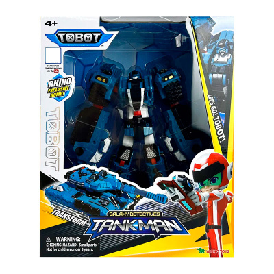 Игрушка Робот-трансформер Tobot Танкмэн New Value Young Toys 307605 4