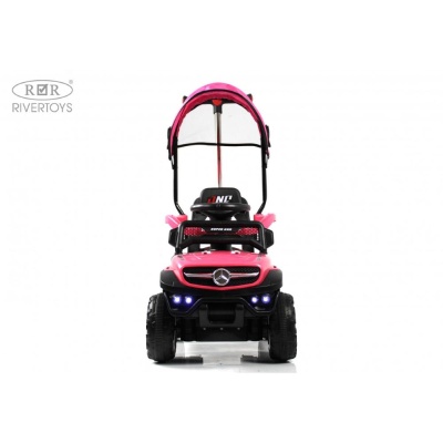 Детский электромобиль RiverToys G005GG розовый