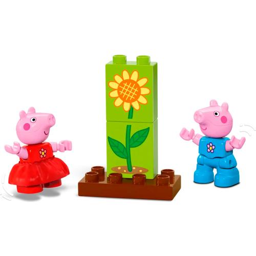 Конструктор Lego Duplo 10431 Свинка Пеппа Сад и домик на дереве фото 2