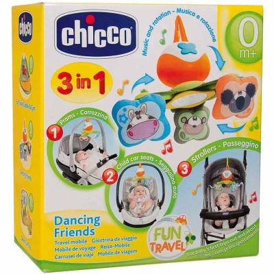 Подвеска-мобиль Dancing Friends Chicco 00000903000000 Подвеска-мобиль Dancing Friends Chicco 00000903000000