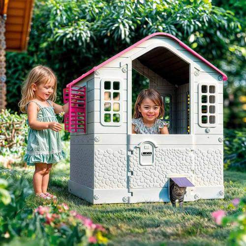 Домик игровой Country Play house Dolu розовый фото 2