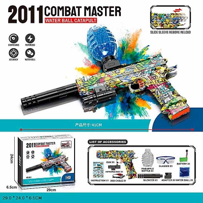 Пистолет игрушечный с орбизными пулями лазерный прицел К11-5 2